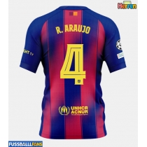 Barcelona Ronald Araujo #4 Heimtrikot 2025-26 Kurzarm